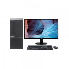 ☆宏碁（ACER） VERITON D650 （I3-10100/4GB/1TB/集成显卡/WIN10HB/19英寸/3年） 台式机