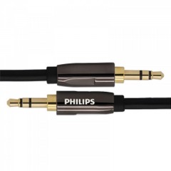 ☆飞利浦 PHILIPS SWA5511/93A 3.5MM音频线 1米 适用于（手机/平板/耳机/MP3）