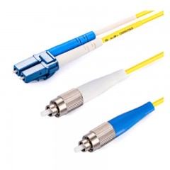 ☆胜为 SHENGWEI FLFA-1030 工程电信级光纤跳线 LC(UPC)-FC(UPC)单模双芯 3米