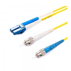 ☆胜为 SHENGWEI FTLA-1030 工程电信级光纤跳线 ST(UPC)-LC(UPC)单模双芯 3米
