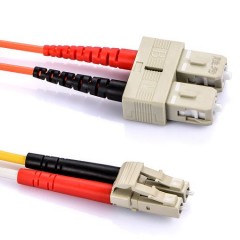 ☆胜为 SHENGWEI FSLB-1030 工程电信级光纤跳线 SC(UPC)-LC(UPC)多模双芯 3米