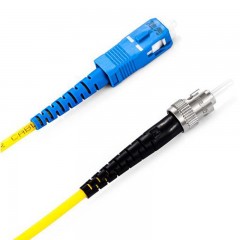 ☆胜为 SHENGWEI FTCA-1050 工程电信级光纤跳线 ST(UPC)-SC(UPC)单模单芯 5米