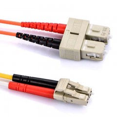 ☆胜为 SHENGWEI FTLB-1100 工程电信级光纤跳线 ST(UPC)-LC(UPC)多模双芯 10米