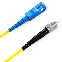 ☆胜为 SHENGWEI FTCA-1100 工程电信级光纤跳线 ST(UPC)-SC(UPC)单模单芯 10米