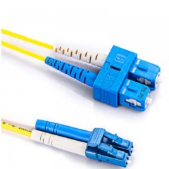 ☆胜为 SHENGWEI FSLA-1100 工程电信级光纤跳线 SC(UPC)-LC(UPC)单模双芯 10米