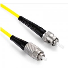 ☆胜为 SHENGWEI FTFA-1100 工程电信级光纤跳线 ST(UPC)-FC(UPC)单模单芯 10米