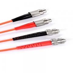 ☆胜为 SHENGWEI FTFB-1100 工程电信级光纤跳线 ST(UPC)-FC(UPC)多模双芯 10米