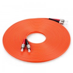 ☆胜为 SHENGWEI FTFB-1100 工程电信级光纤跳线 ST(UPC)-FC(UPC)多模双芯 10米