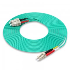 ☆胜为 SHENGWEI FLSO-1100 工程电信级万兆光纤跳线 10米 LC/UPC-SC/UPC OM3 多模双芯 尾纤 光模块专用