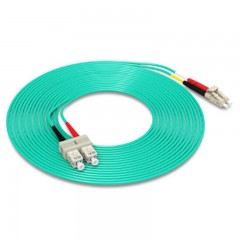 ☆胜为 SHENGWEI FLSO-1100 工程电信级万兆光纤跳线 10米 LC/UPC-SC/UPC OM3 多模双芯 尾纤 光模块专用