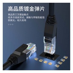 ☆胜为 SHENGWEI LC-2050C 纯铜超五类网线 成品网络跳线 5米 百兆工程家装宽带网线 8芯RJ45网络连接线