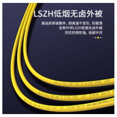 ☆胜为 SHENGWEI FSC-309 电信级光纤跳线 优质进口插芯 LC-ST单模双芯 收发器尾纤 5米