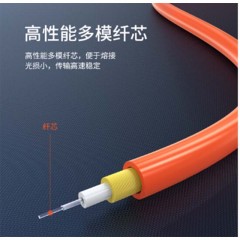☆胜为 SHENGWEI FMC-406 电信级光纤跳线 LC-ST多模双芯 5米