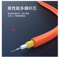 ☆胜为 SHENGWEI FMC-404 电信级光纤跳线 优质进口插芯 LC-LC多模双芯 收发器尾纤 5米