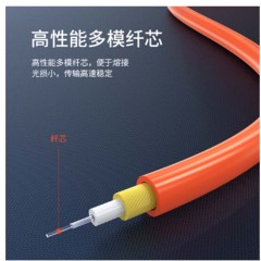 ☆胜为 SHENGWEI FMC-605 电信级光纤跳线 优质进口插芯 LC-SC多模双芯 收发器尾纤 10米