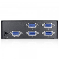 ☆胜为 SHENGWEI VS-3041 VGA切换器 4进1出带遥控 电脑显示器共享器 切换器四进一出 500MHZ带宽