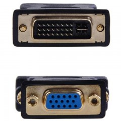 ☆包尔星克 POWERSYNC DV24VGK DVI转VGA镀金转接头