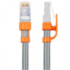 ☆包尔星克 POWERSYNC CLN7GAR8150 七类双屏蔽双绞千兆镀镍纯铜耐折弯工程线灰色 15米网线