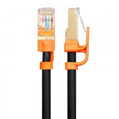 ☆包尔星克 POWERSYNC CLN7GAR0020 CAT7超七类网线 圆线 双色 抗摇摆 双屏蔽 双绞 黑色 2米