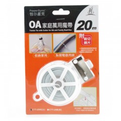 ☆包尔星克 POWERSYNC CTT-20W 绑物带 白色 20米