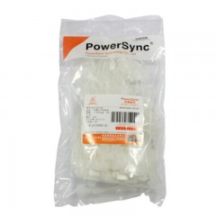 ☆包尔星克 POWERSYNC 网线电话线标签牌线缆标识白色扎线带 束线带 200个/包 POWERSYNC ACLTTGC249