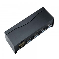 ☆博扬 BOYANG BY-204 高清视频VGA一分四分频器 笔记本电脑电视显示器 1拖4分屏器 250MHZ