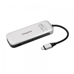 ☆金士顿 KINGSTON USBTYPE-C充电器4KHDMI输出读卡器7接口多功能集线器NUCLEUM