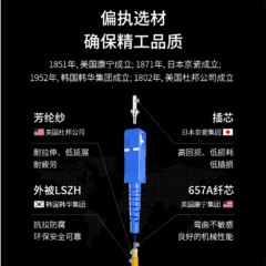 ☆博扬 BOYANG BY-3211SM 电信级光纤跳线ST-SC 3米 单模单芯