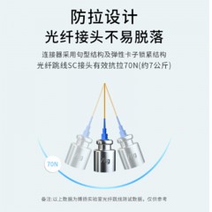 ☆博扬 BOYANG BY-3211SM 电信级光纤跳线ST-SC 3米 单模单芯