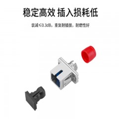 ☆博扬 BOYANG BY-F31 电信级FC-SC耦合器 FC-SC接口 光纤法兰盘适配器