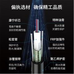 ☆博扬 BOYANG BY-GYXTW-6B1 6芯单模室外光纤线 100米