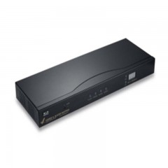 ☆胜为 SHENGWEI VM-544 VGA四进四出音视频矩阵 配线 带遥控 500MHZ 4进4出高清VGA矩阵 VGA切换分配器