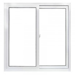 国产 中空玻璃 封阳台塑钢平开窗