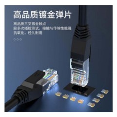☆胜为（SHENGWEI）LC-2020H 超五类网线 CAT5E 超5类百兆网络连接线 2米（珍珠白）成品网络跳线