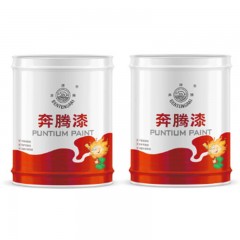 ☆奔腾 油漆 中黄 醇酸调和漆 2KG/桶×6桶装