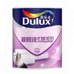☆多乐士 DULUX 彩色乳胶漆调色油漆涂料A663R1超易洗无添加内墙面漆背景墙漆1L色号：薄荷奶糖