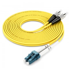 ☆海乐 HAILE HJ-2LC-FC-S3 电信级双芯单模光纤跳线（LC-FC，9/125）3米