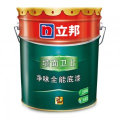 ☆立邦 漆内墙乳胶漆底漆油漆涂料墙面卫士净味全能底漆白色15L