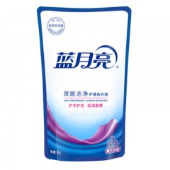 蓝月亮-深层洁净护理洗衣液袋装薰衣草香-1kg-单位：袋-起订量6袋