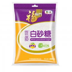 福临门-优级白砂糖白糖碳化糖调味糖-405g-单位：袋