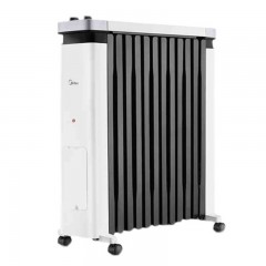 美的 Midea NY2212-18C油汀电暖取暖器加湿盒烤火炉办公室卧室加宽暖气片电暖器儿童防烫2200W（单位：台）