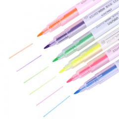 得力 S627荧光笔套装(混)(6支/袋)（单位：袋）