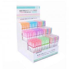 递乐-3169-手账线形记号笔-6色-单位：组