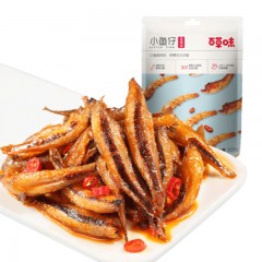 百草味 小鱼仔（香辣味）105g*3袋（单位：袋）
