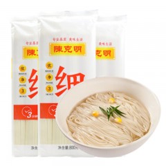陈克明-细挂面早餐面-800g*3包/组-单位：组