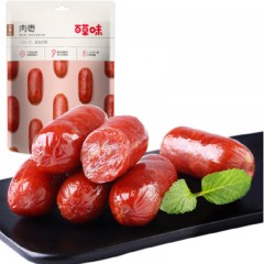 百草味 肉香小烤肠 60g*3袋 单位：袋