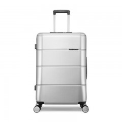 新秀丽-TU2*25002-拉杆箱万向轮行李箱旅行箱登机箱-银色-25英寸-单位：个