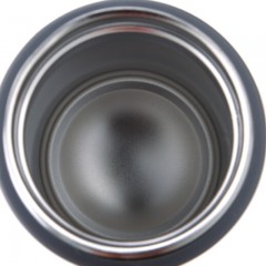 哈尔斯 304不锈钢雅士办公保温杯有手柄男女商务保温杯带茶隔450ML  LBG-450-1