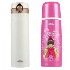 膳魔师 不锈钢保温杯 男女商务儿童卡通套装组TCMB-550+FDX-350