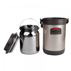 膳魔师 真空不锈钢焖烧锅 双层家用保温锅保温壶炖汤RPF-20 1.5L